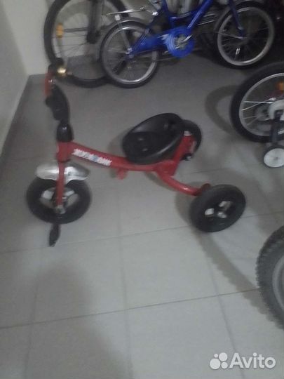 Детский велосипед 3+
