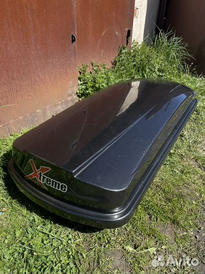 Автобокс на крышу 450 л, 195х78х39