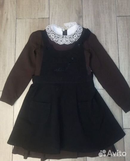 Школьный фартук 128/134