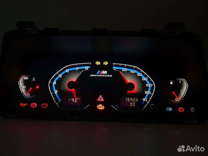 Приборная панель с пересветом 2110 2112 2114 2115