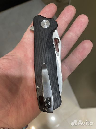 Нож складной бу