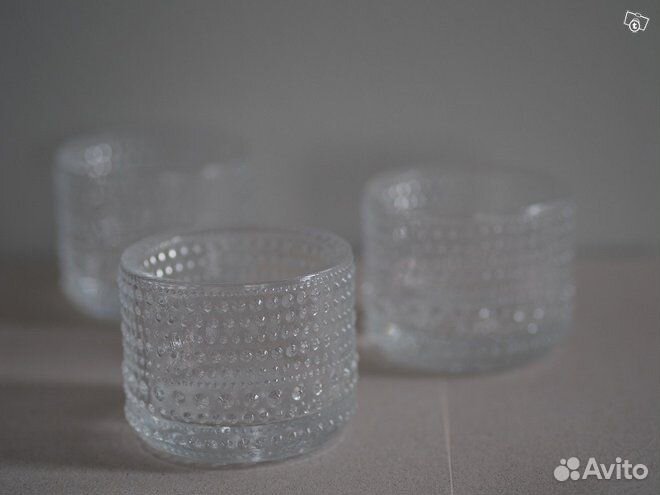 Kastehelmi подсвечники финской фабрики Iittala