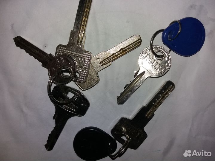 Набор дверных ключей ключ дверной домофон декор
