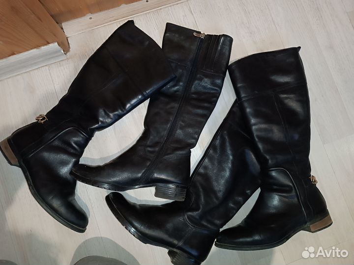 Сапоги натуральная кожа 38 размер