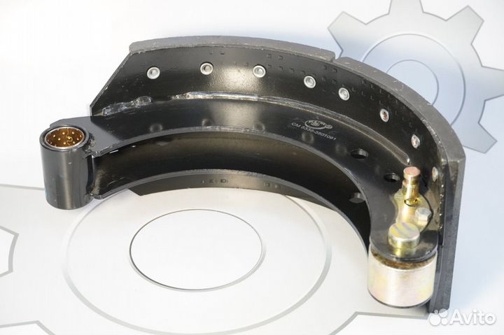 Колодка тормозная маз шир.16