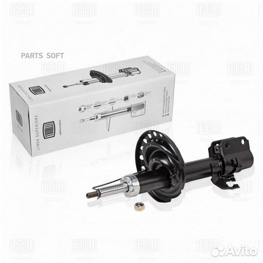 Амортизатор nissan note 06- пер. газ. лев