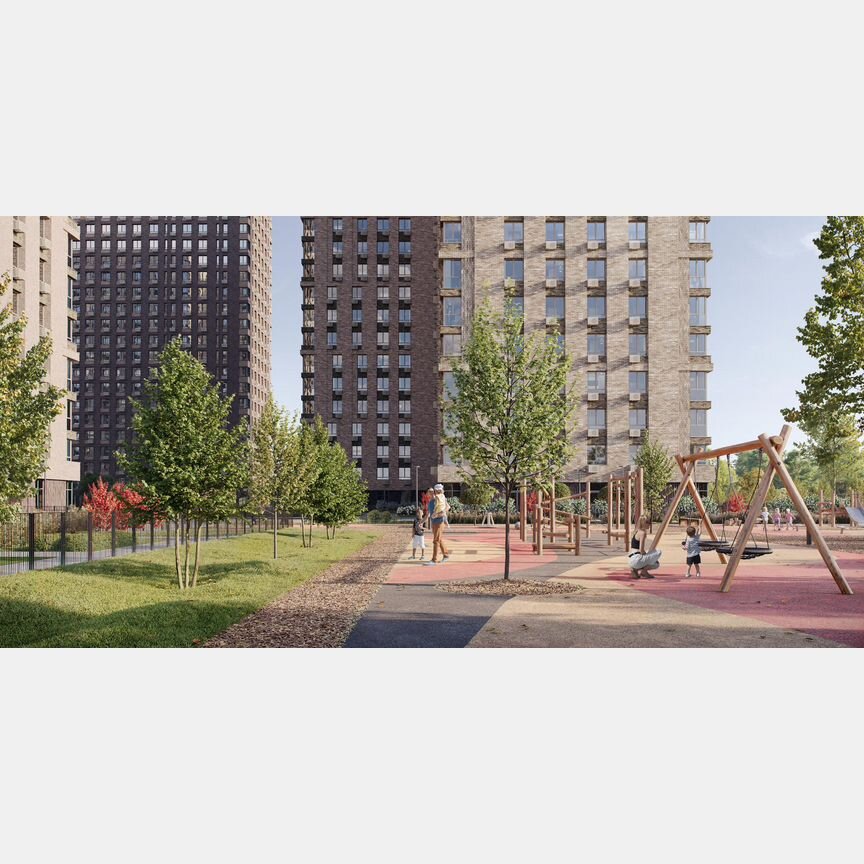 2-к. апартаменты, 57,3 м², 23/23 эт.