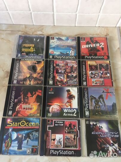 Диски ps 1, ps2