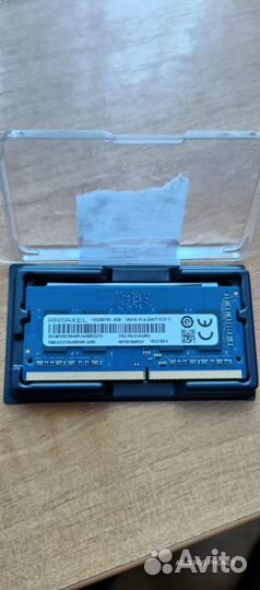 Оперативная память sodimm DDR4 4GB Ramaxel