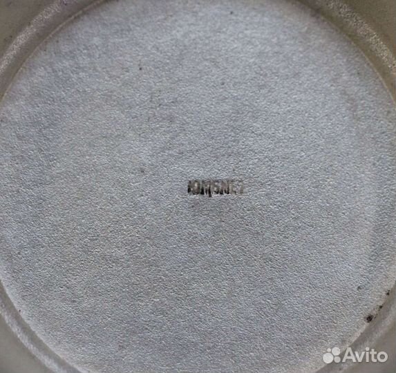 Вазочка салфетница Скань Зернь СССР 11 см