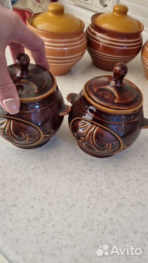 Горшок для запекания 6шт