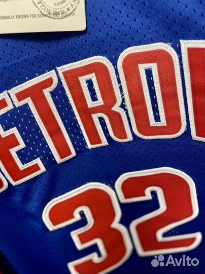 Баскетбольная майка джерси Detroit Pistons