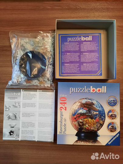 Пазл шар новый 240 деталей