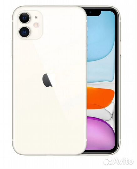 Apple iPhone 11 256 гб, nano SIM+eSIM, White