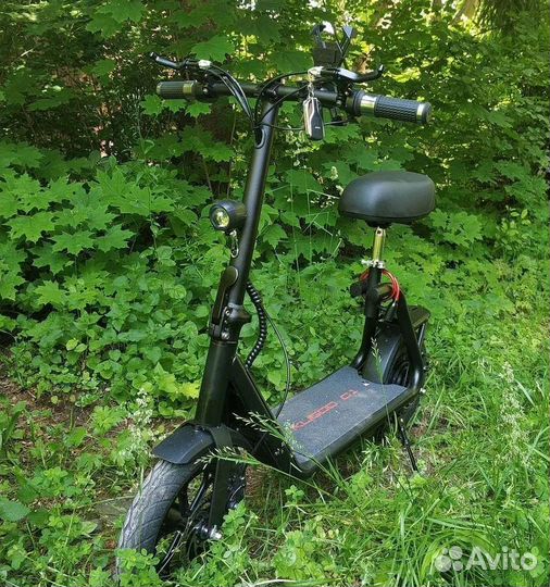Самокат взрослый электрический бу
