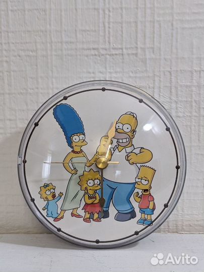 Часы на магните Симпсоны