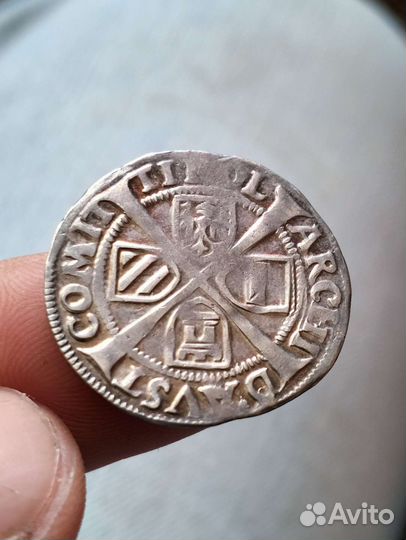 6 крейцеров 1522-1530 г. Габсбурги