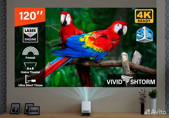 Экран для проектора Hisense 120