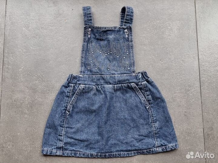 Джинсовые вещи 98-110 на девочку