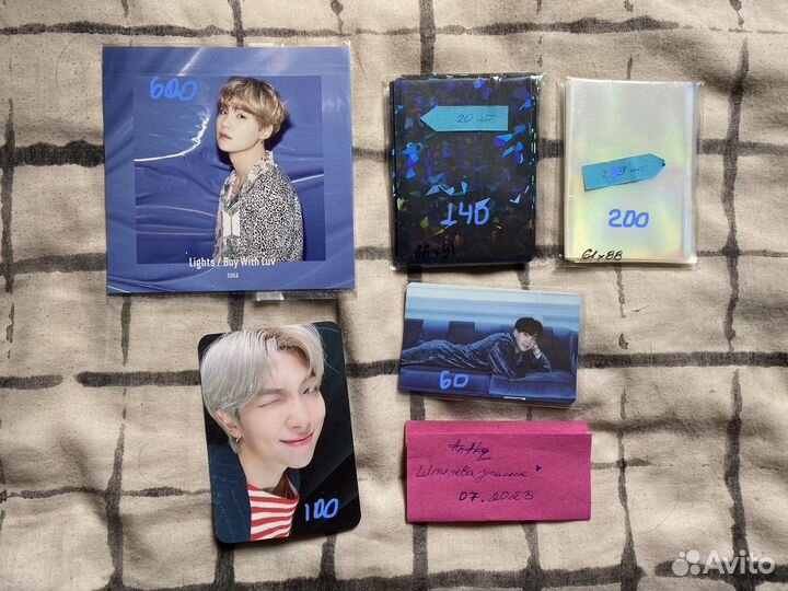 Стафф bts/enhypen, альбомы и карты, официальные