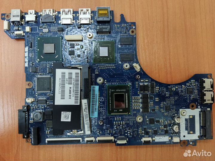 Материнская плата Dell xps 14z l412z не рабочая