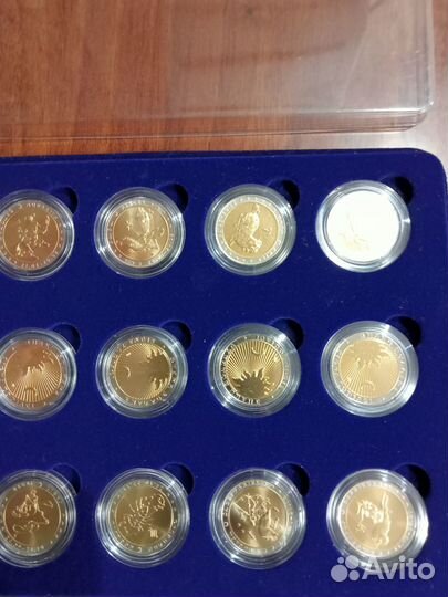 Наборы биметаллические монеты