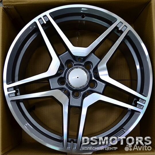 Диски BK967 8.5/18 5x112 ET35 d66.56 GUN polish