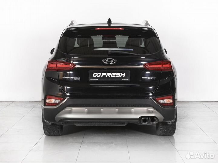 Hyundai Santa Fe 2.2 AT, 2019, 132 831 км