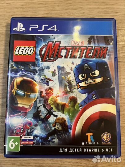 Игра Lego Мстители для приставок ps4 ps5