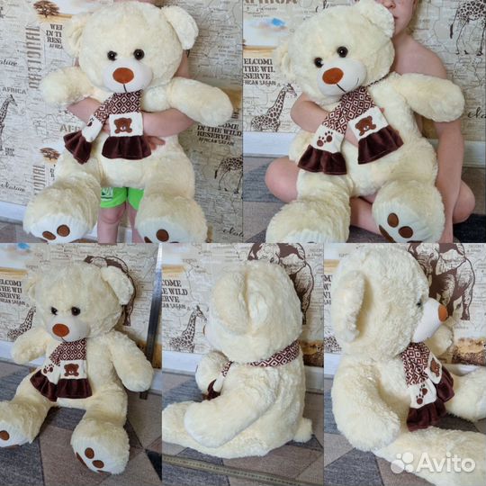 Мягкие игрушки новые плюшевый Мишка зайка хаски