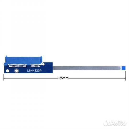 LS-H323P Плата и Шлейф подключения SSD HDD 2.5 для