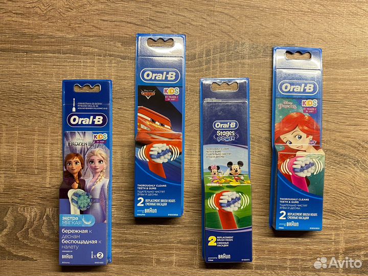 Насадки Oral-B оригинал: для детей и взрослых