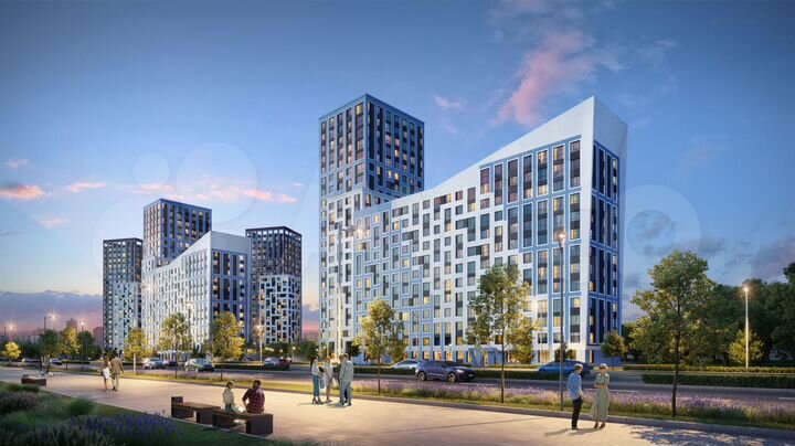 Квартира-студия, 28 м², 12/22 эт.