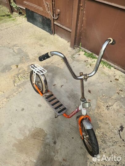 Самокат с большими колесами