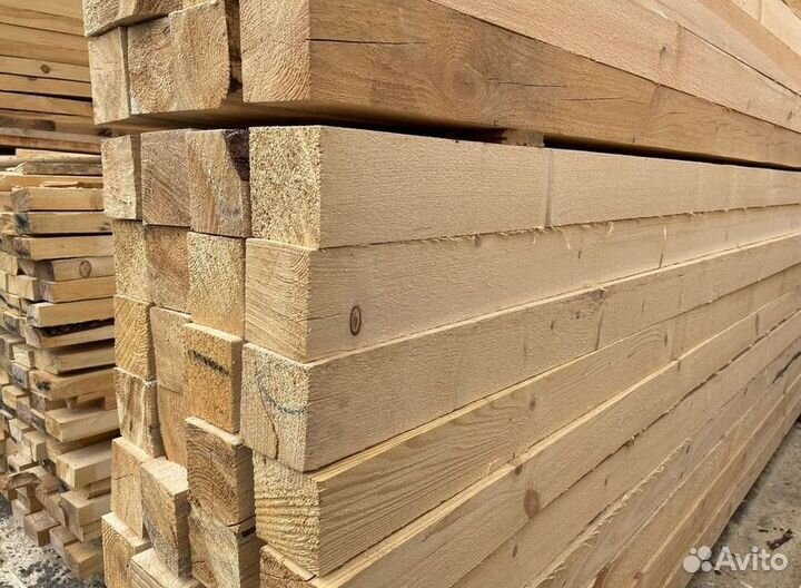Брус обрезной 100х100х6000
