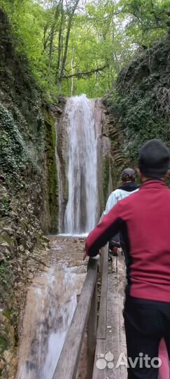 Индивидуальные экскурсии, бжидские водопады