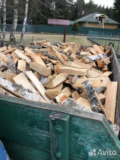 Дрова колотые