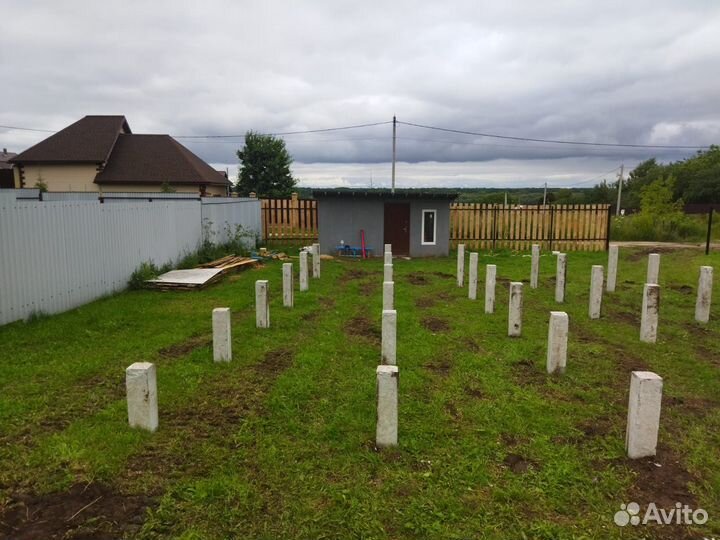 Забивные жб сваи под ключ, фундамент