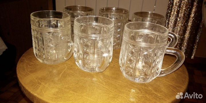 Хрустальные кружки