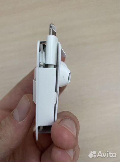 Наушники Apple Earpods Lightning Оригинал