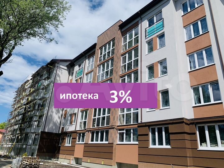 3-к. квартира, 86,9 м², 2/5 эт.