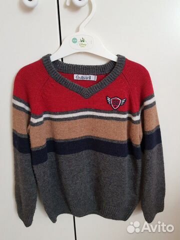 Свитер из натуральной шерсти Gulliver