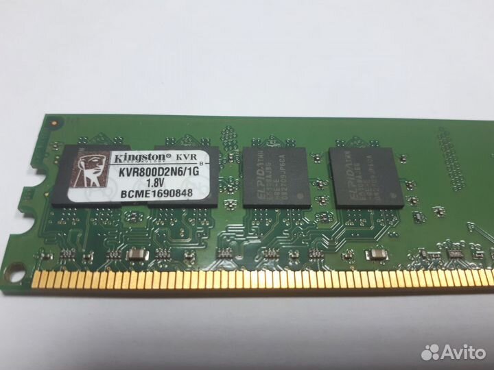 Планка памяти DDR2 1 Гб