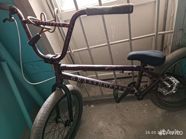 Велик проффесиональный BMX