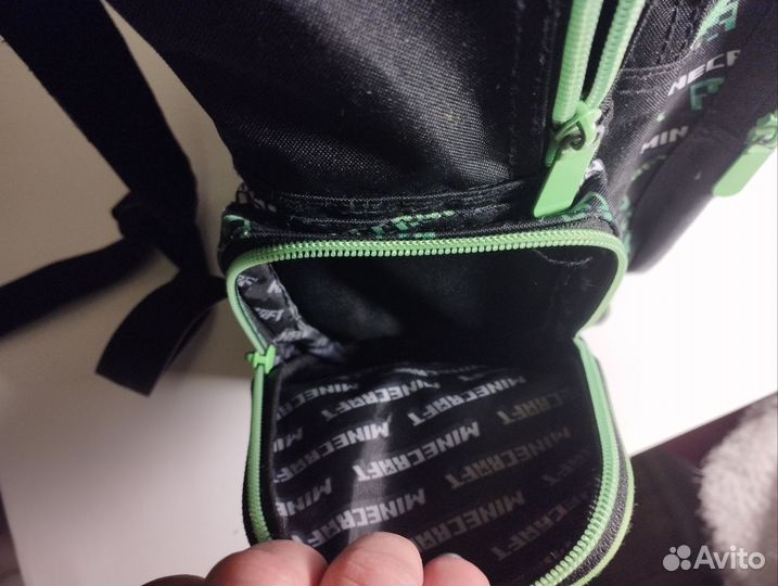 Портфель рюкзак детский подростковый. Майнкрафт