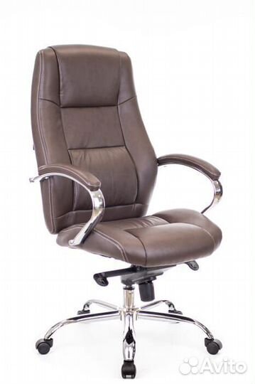 Кресло офисное EverProf Kron M Экокожа Коричневый