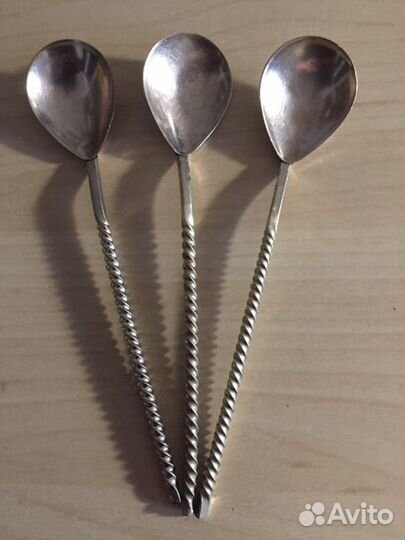 Мельхиоровые ложечки