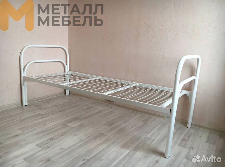 Кровати металлические для рабочих