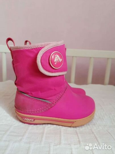 Сапоги crocs для девочки C7