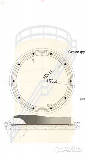 Резервуары вертикальные рвс-от 100 до 3000 м3